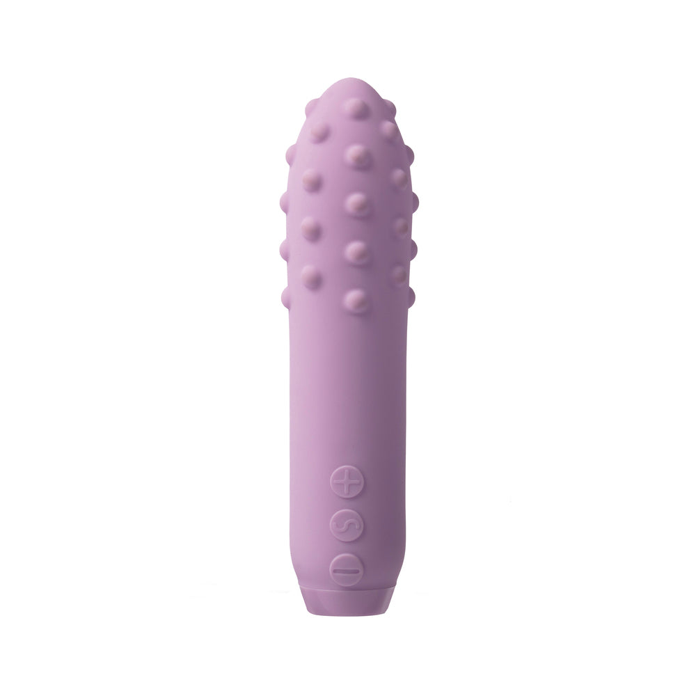 Je Joue Duet Rechargeable Silicone Multi-Surfaced Bullet Vibrator Lilac - Image #0