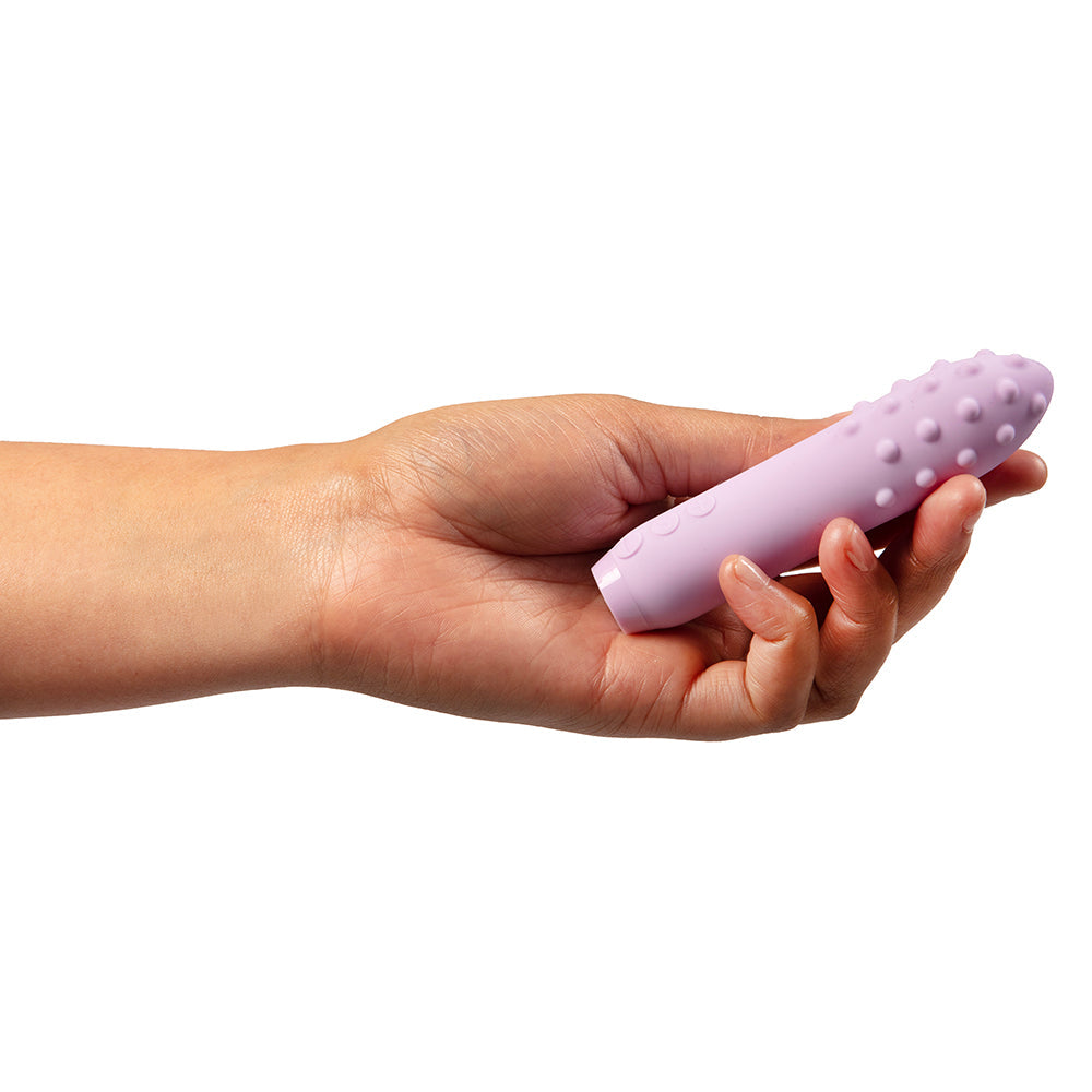 Je Joue Duet Rechargeable Silicone Multi-Surfaced Bullet Vibrator Lilac - Image #0